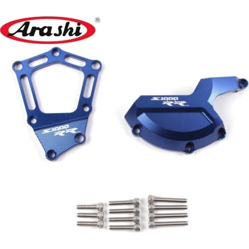 Arashi For BMW S 1000 RR 09-14 CNC Engine Crash Pad Protector Slider Frame Guard S1000RR S1000 RR 2009 2010 2011 2012 2013 2014