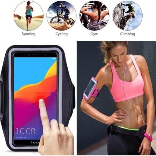 Gym Sports Running Arm band Case for Redmi Note 8 7 6 5 9s 9 Pro Plus 4 4X K20 K30 Pro Xiaomi Mi Note 10 Lite 9 9T Pro A3 Case