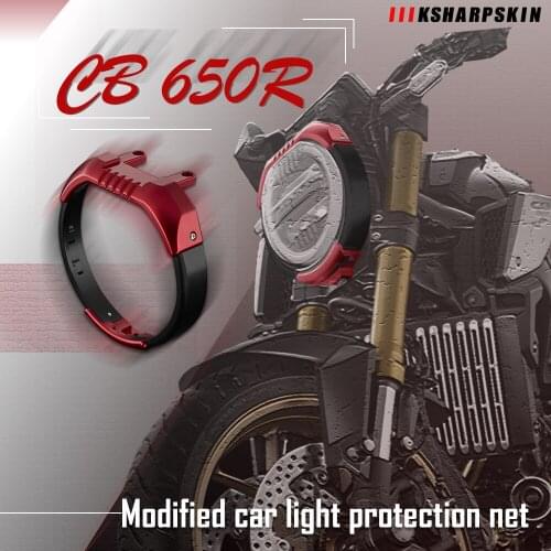 For HONDA CBR650R CB650R CBR650F CB650F 2019-2020 Motorcycle Headlight frame Cover Large lampshade Refit Accessories