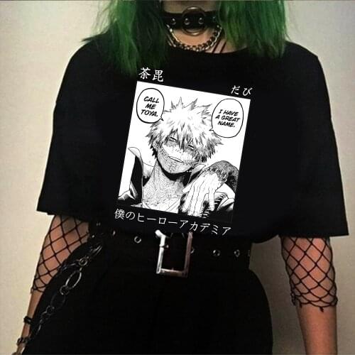 Anime My Hero Academia Dabi Boku No Hero Academia T-shirts Short Sleeve Tshirts Men/womenT Shirts Harajuku