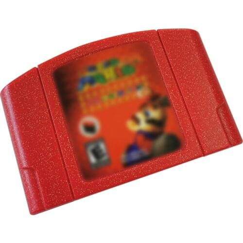Game Card for 64 Video Games Cartridges N64 Console US Version Red