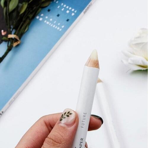 2 set of colorless eyebrow sculpting eyebrow pencils, waterproof and transparent eyebrow crayon with sharpener