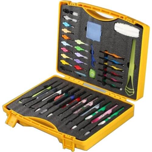 Multi functional portable plastic hardware toolbox customized packaging box for instrument instrument tool case equipment box