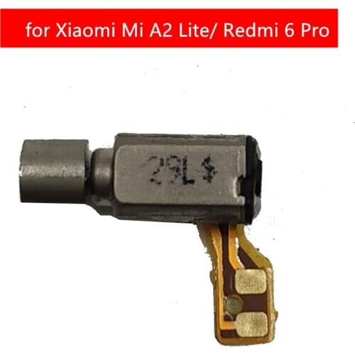 For Xiaomi Mi A2 Lite/ Redmi 6 Pro Vibrator Module Ribbon Flex Cable Motor Vibration Cell Phone Repair Spare Parts Test QC