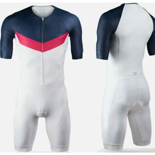 Ryzon Men bike Cycling Sport Skinsuit Cycling Jersey Jumpsuit Clothing Triathlon Suit Mountain Bike Triathlon Road Bike Skinsuit