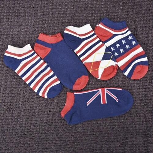 Unisex Socks for Women Men Plaid Cotton Low Cut Socks 1 pair Summer Cool Breathable Socks For Female Male Socks Wholesale Socks