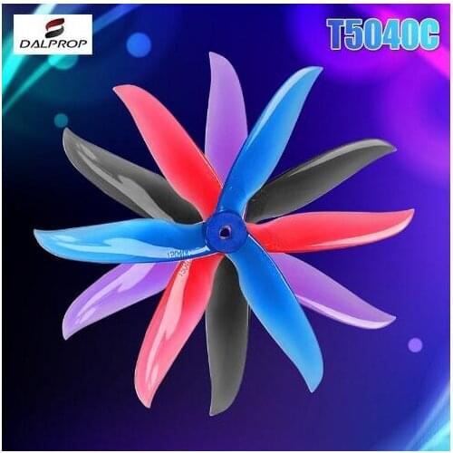 24 pcs / 12 pair DALPROP CYCLONE T5040C PRO T5040V2 5040 3Blade propeller