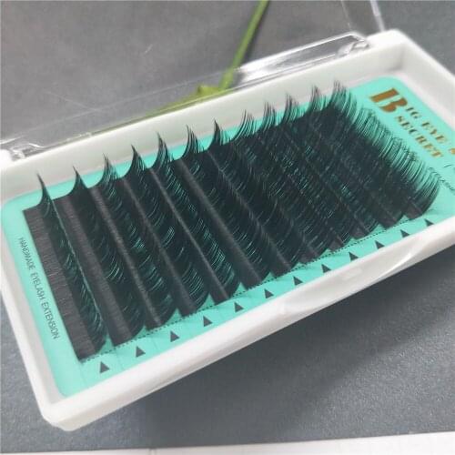 All Size C D L curl 1 trays Individual natural Mink Eyelash Extensions Artificial Fake False Eyelashes Extension free shipping