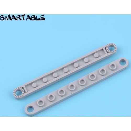 Smartable High-Tech Plate 1x10 with Holes Building Blocks Brick MOC Parts Toys For Kids Compatible Major Brands 2719 5pcs/lot