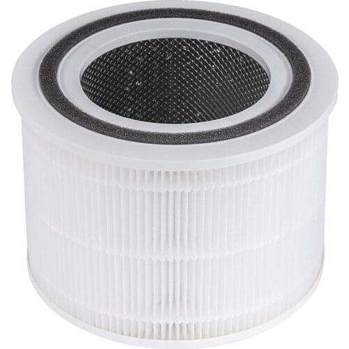AD-for LEVOIT Core 300 Air Purifier Replacement Filter, True HEPA Filter, High-Efficiency Activated Carbon Filter Core 300