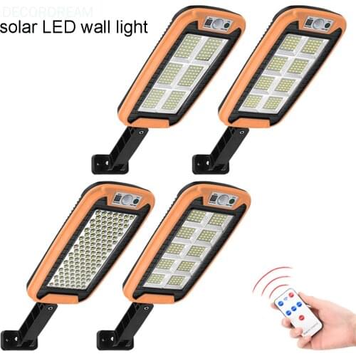 Solar LED Wall Light Human Body Induction COB Light Outdoor Emergency Garden Garage Door Gate Waterproof Wall Lamp Street Light