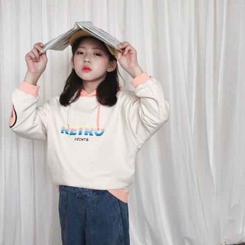 Girls' Hoodies Sweatshirts Babys Kids Coat 2021 Grey Spring Autumn Top Toddler Pullover Beach Overcoat Outdoor Cotton Children