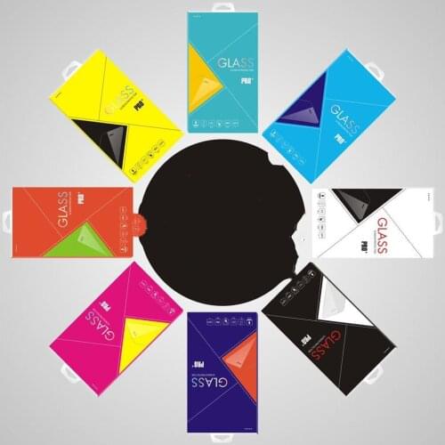 50pcs Empty Retail Package Paper Packaging Box for iphone 11 pro max samsung s9 s10 s20 plus Tempered Glass Screen Protector Box