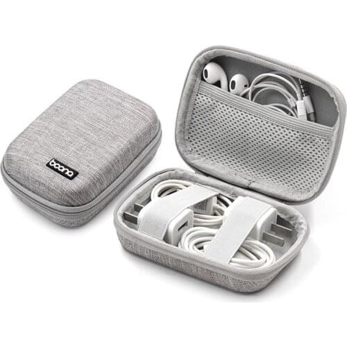 Mini Hard Shell Digital Gadgets Earphone Storage Bag for Mac Adapter Data Cable HDD Electronics Accessories Organizer Case