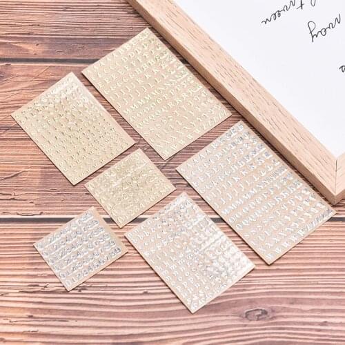 10Pcs 3mm Alphabet Letters Number Stickers DIY Nail Art Jewelry Craft Decoration New