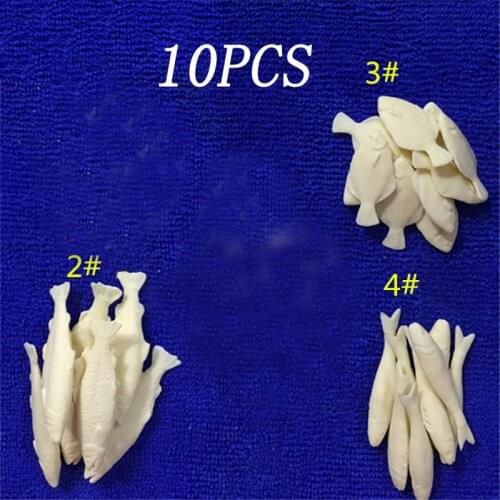 10PCS Marine Resin Fishes Colorable Seafood Decoration DIY Toy Fish Spare Parts for Simulated Fishing Bait Boat Model