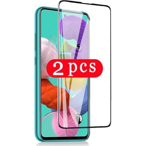 2Pcs for Samsung Galaxy A91 A71 A80 A60 A50 A51 A41 A31 A21 A11 A01 tempered glass phone screen protector protective glass film