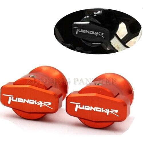 6MM Motorcycle Frame Stand Screws Swingarm Spools Slider For Aprilia Tuono V4 R V4R 2011-2017 Accessories