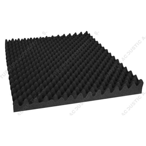 Acoustic Soundproofing Foam Sound 100 CM X 100 CM X 30 MM Noise Absorption - NON-FIRE Sponge, Viyol Eggs Acoustic Foams