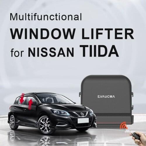 Auto window close and window up and down automatically for Tiida Car power window closer accessories