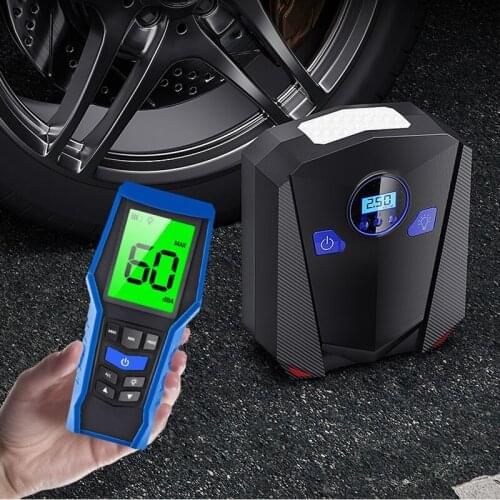 Car Air Compressor Pump Digital Tire Inflator DC 12V 120W 150 PSI Car Air Pump with Auto Shut Off Gauge and Powerful Emergency