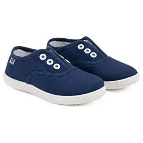 Conguitos Basic lace-up sneakers in Navy