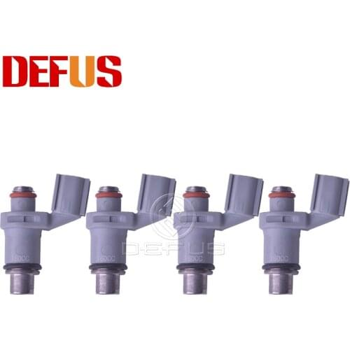 DEFUS 4X Replacement 180cc/min 2 holes Motorcycle Fuel Injector for Ya-maha Motorbike Nozzle Injection Engine System Bico Grey