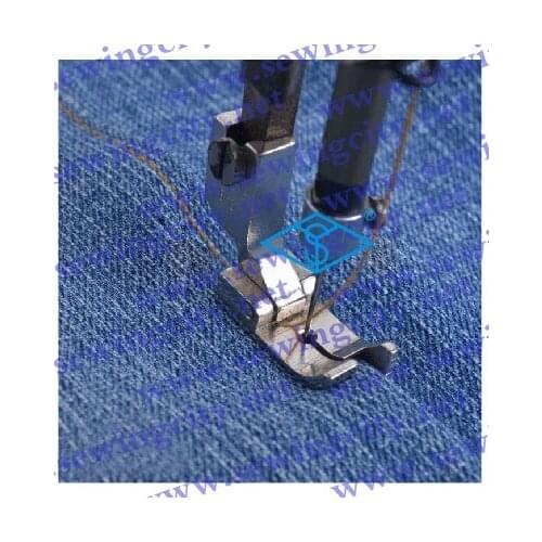 Industrial sewing machine parts presser foot 12463HR 1/4 flat car sewing machine edge stop presser foot P814 all steel 6.4m