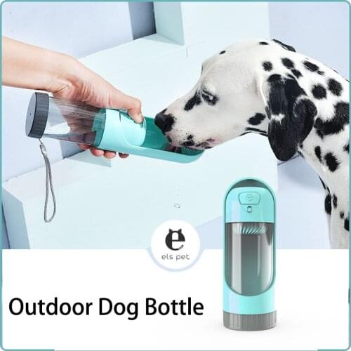 Travel Dog Bowl Pet Dog Water Bottle Portable Bottle for Small Medium Large Dog Leakage-proof Outdoor Water Bowl Pet Products