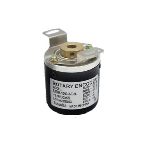 E40H6-1000-3-T-24 6MM Shaft 100 200 500 360 600 1000 1024 2000 3600 5000PPR Push Pull Incremental Rotary Encoder