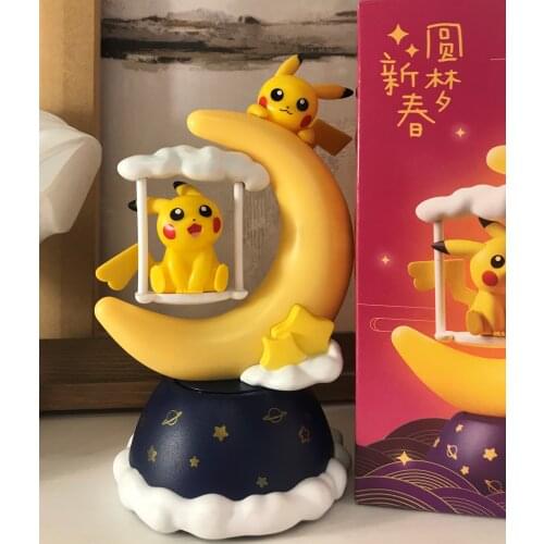 2021 Valentines Day Toy Pikachu Music Box Jigglypuff Music Box Pokemon