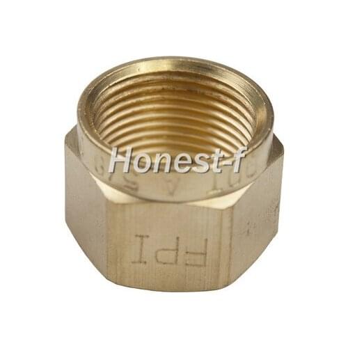 LTWFITTING DOT Air Brake Brass Nuts for 5/8" OD Tubing Fitting