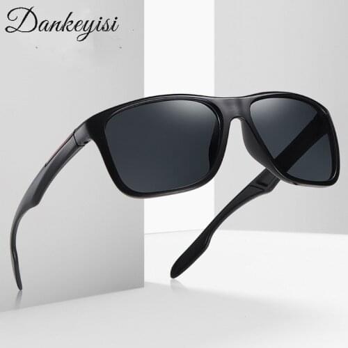 DANKEYISI Fashion Square Sunglasses Men Women Retro Brand Designer Sunglasses Female Male Fashion Mirror UV400 Sun Glasses