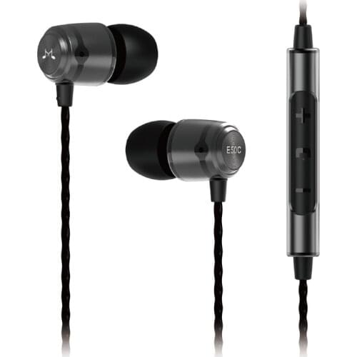 SoundMAGIC E50C Super Bass Sound earphones HIFI earbuds stereo in-ear eaphone with mic and remote for all Smartphones
