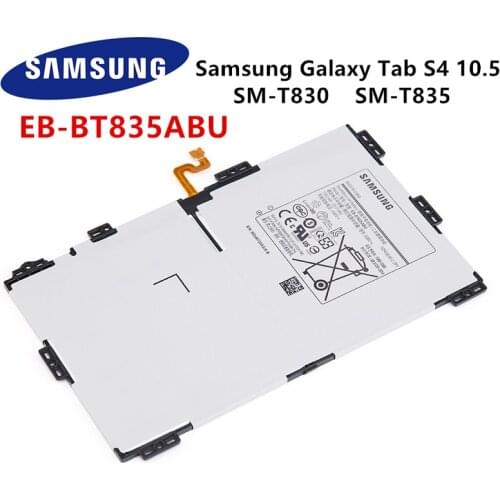 SAMSUNG original EB-BT835ABU 7300mAh Tablet Replacement Battery For Samsung Galaxy Tab S4 10.5 SM-T830 T830 SM-T835 T835