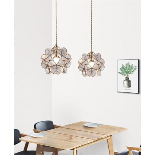 Bedroom bedside lamp LOFT MALL Chandelier Creative Personality Living room Bedroom Chandelier Iron