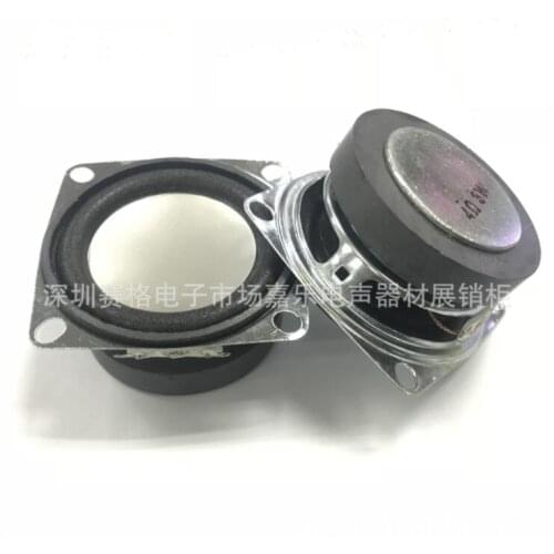 Manufacturers supply 52mm square 40 magnetic bubble edge 4 ohm 3W small speaker high quality loudspeakers