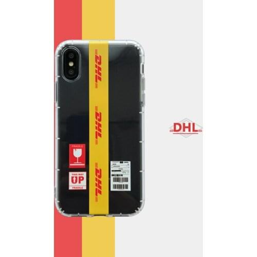 Clear Soft Dhl Case For Iphone 12 mini 11 PRO X Xs Max Xr 8 7 6 6s Plus se Silicone Phone Cover 3d Relief Fashion Coque Fundas