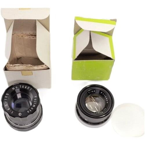 Magnifier lens 105MM magnification lens has good effect, supports 4X5 format M39 port