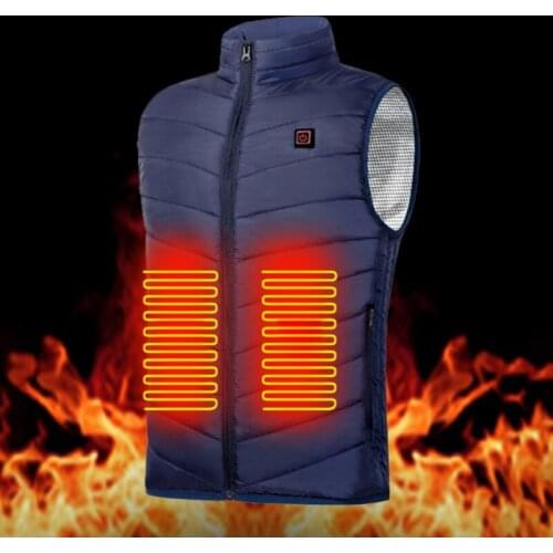Winter Vest Hunting Vest Outdoor Sleeveless Heating Vest Jacket