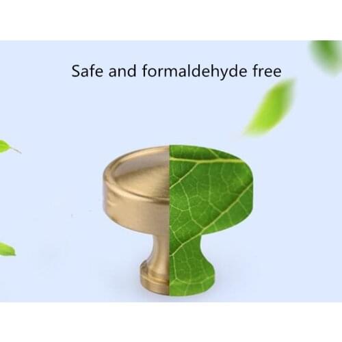 1 Pc Golden Pure Copper Handle Cabinet Door Drawer Single Hole Small Knob Handles Nordic Modern Minimalist Brass Pulls Furniture