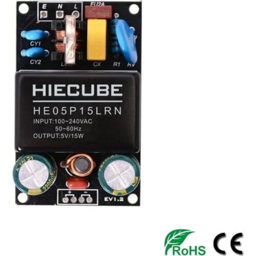 220V to 5V 9V 12V 15V 24V 36V 24W AC-DC power supply module transformer module Switching Power Supply EMC filter Free shipping