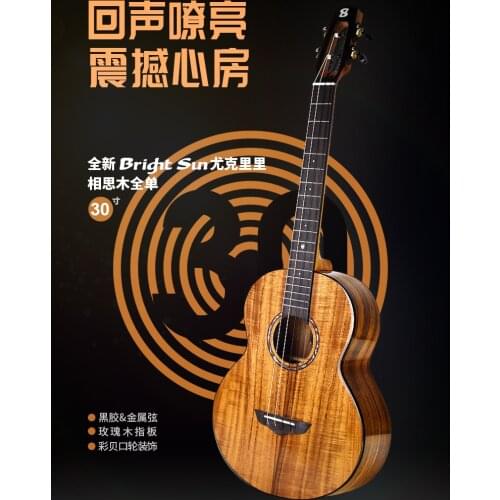 Brightsun BS20B baritone uke with C1U