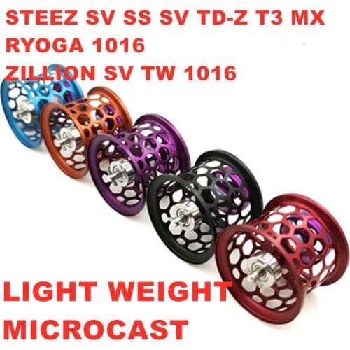 DIY DAIWA STEEZ SV SS SV TD-Z T3 MX RYOGA 1016 ZILLION SV TW CUSTOM HONEYCOMB FISHING REEL SPOOL