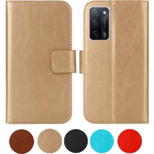 Leather Case For OPPO A55 5G 6.5" Retro Flip Cover Skin Wallet Coque for OPPO A55 5G Phone Case Fundas Etui Bags Magnetic