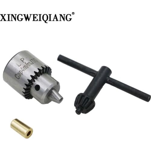Mini Electric Drill Chuck 0.3-4mm JTO Taper Mounted Lathe Chuck PCB Mini Drill Press For Motor Shaft Connecting Rod 3.17mm