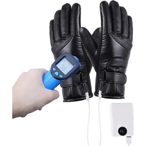 New Style Motorcycle Outdoor Riding Heating Gloves USB Power Stepless Temperature Control Motorcycle Accessories Supplies