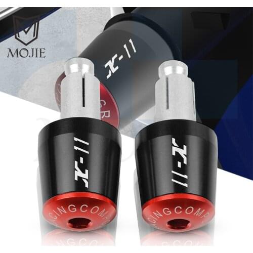 7/8" 22mm Motorcycle Handlebar Grips End Handle Bar Cap End Plug For HONDA X-11 X11 1999-2002 2000 2001