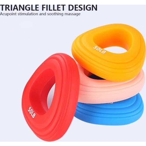 Finger Grip Hand Grip Ring Arm Forearm Strengthener Trainers Heavy Excerciser Capal Expander Muscle Recovery Ring Triangle