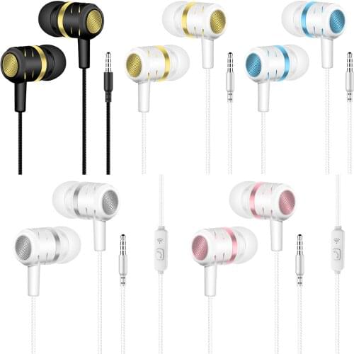 Sports Gaming Headset Headphones wired Earphone pause/play For Huawei xiaomi Honor 3.5mm earbuds wire Headset for smartphone